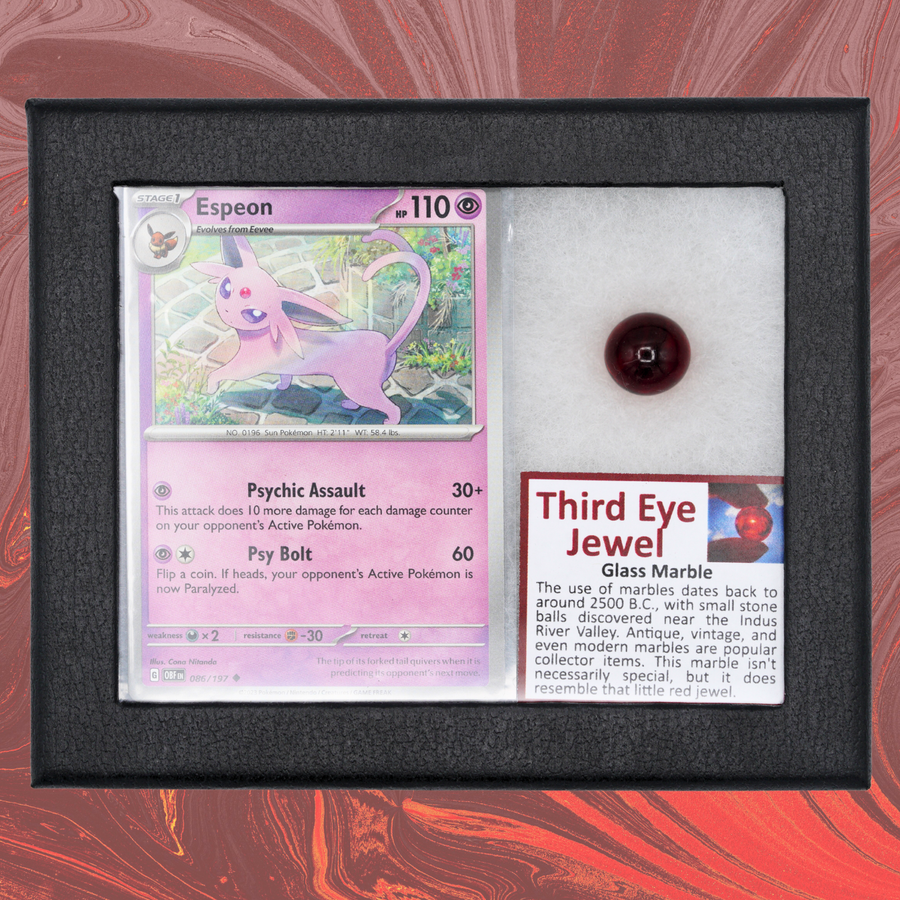 Pokémon Crystal Display – Espeon (Third Eye Jewel)