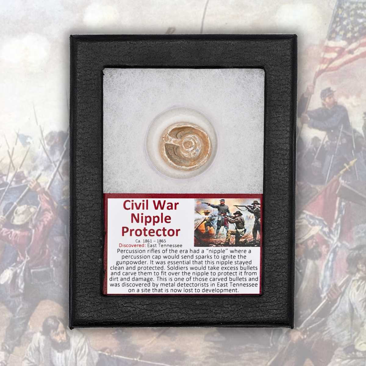 Civil War Nipple Protector Display