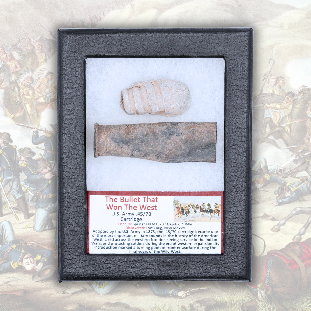 The Bullet That Won The West Display