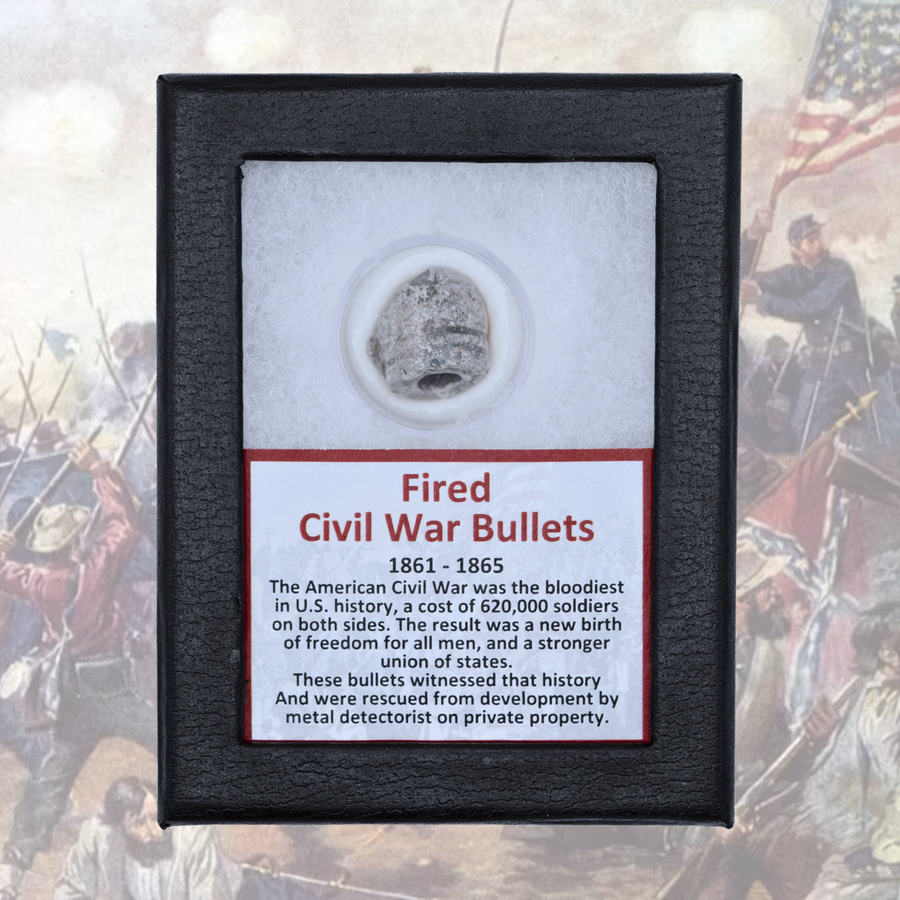 Fired Civil War Bullet