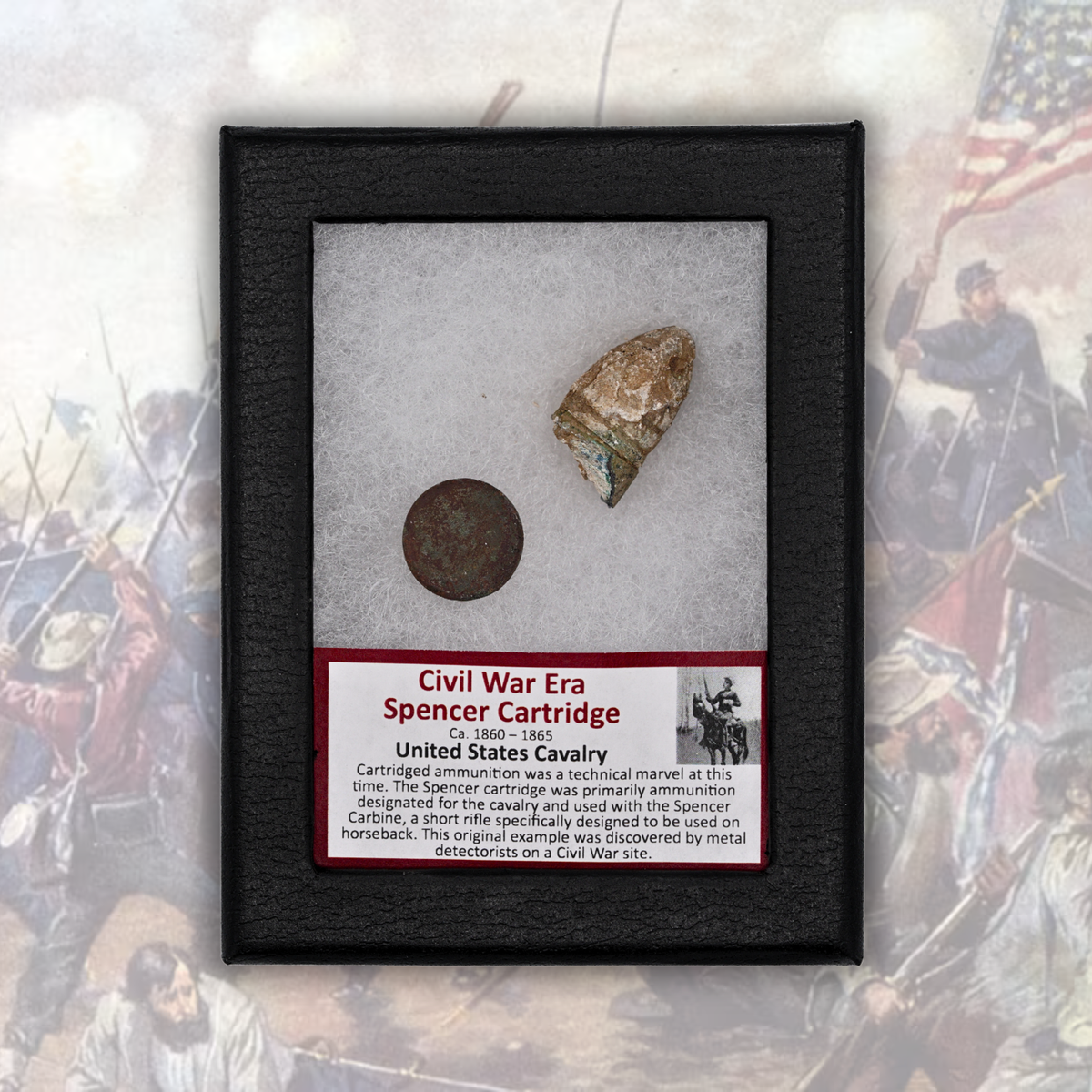 Civil War Era Spencer Cartridge Display
