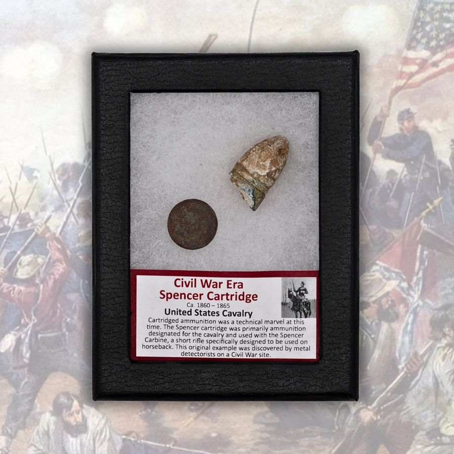 Civil War Era Spencer Cartridge Display