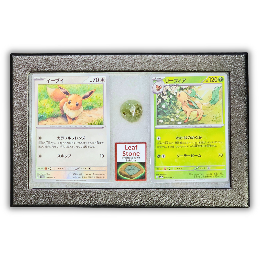 Leafeon Pokémon Kristall-Display