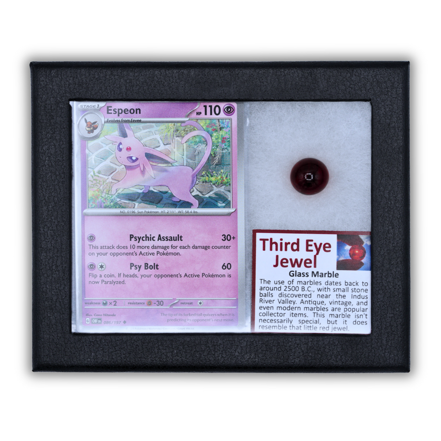 Pokémon Kristall Display – Psiana (Drittes Auge Juwel)