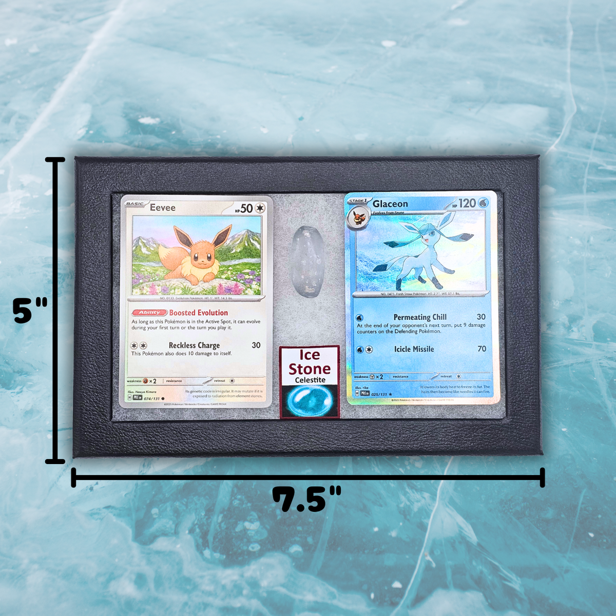 Pokémon Kristall-Display - Glaziola