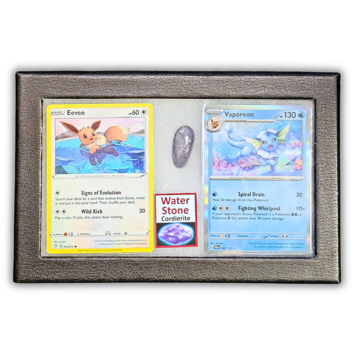 Aquana Pokémon Kristall Anzeige
