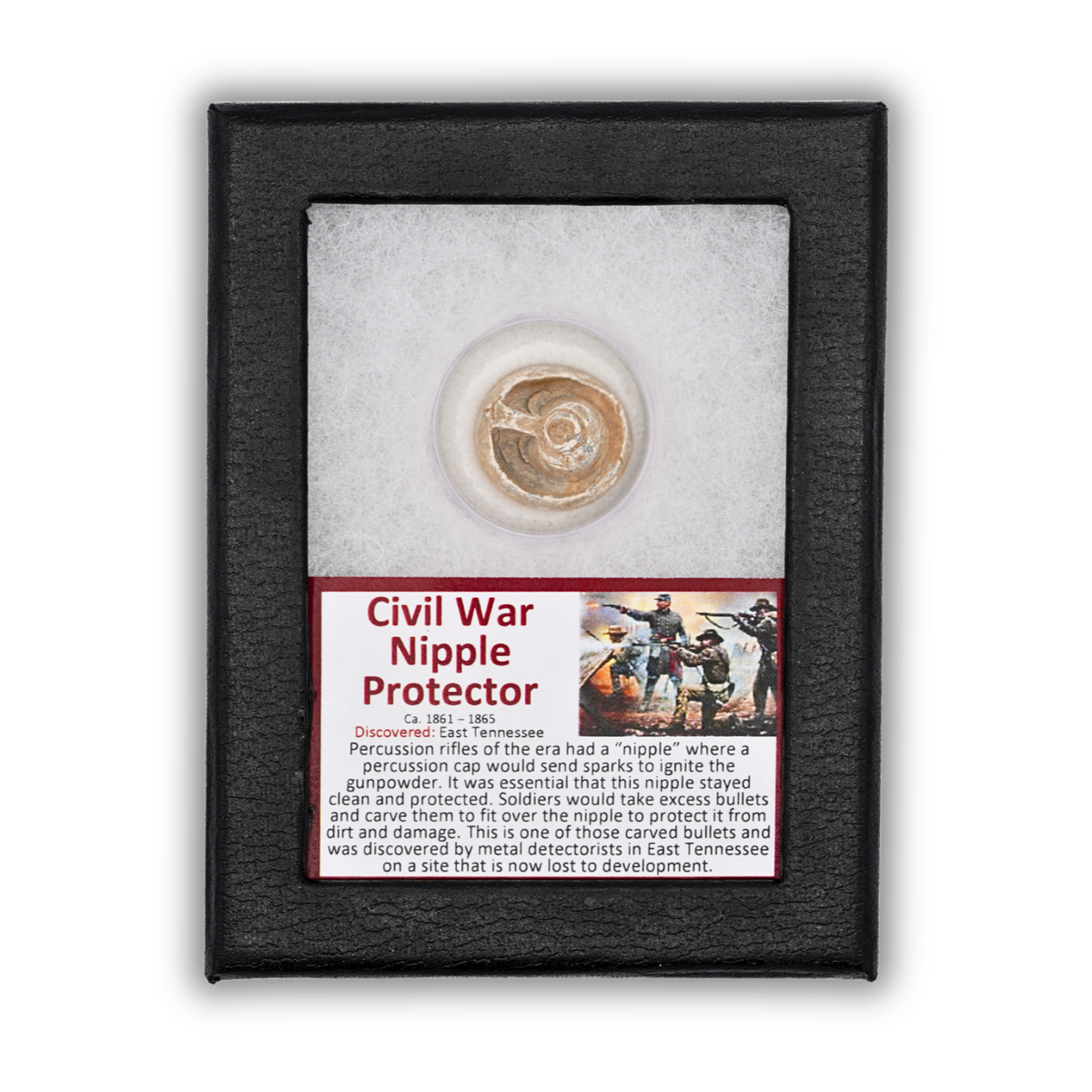 Civil War Nipple Protector Display