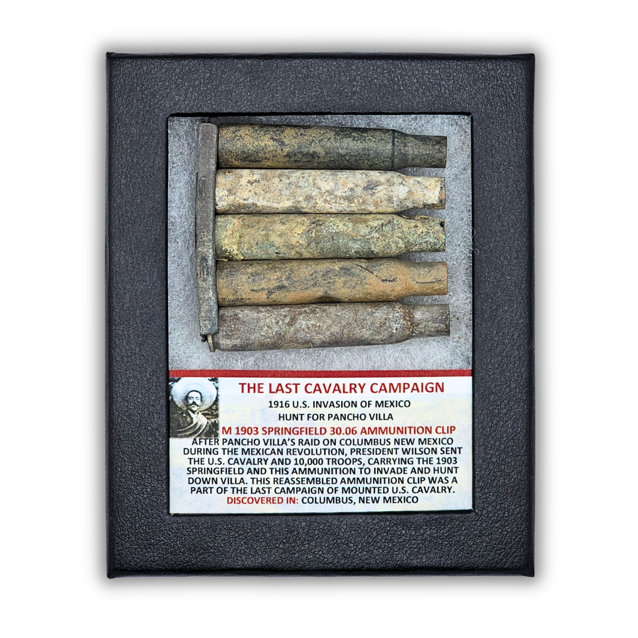 The Last Cavalry Campaign (Hunt for Pancho Villa) Display - Ammunition Clip