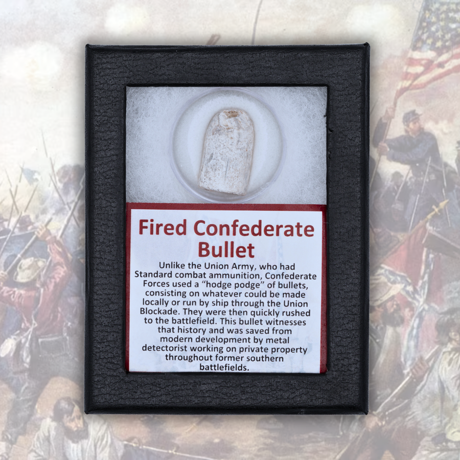 Fired Confederate Bullet