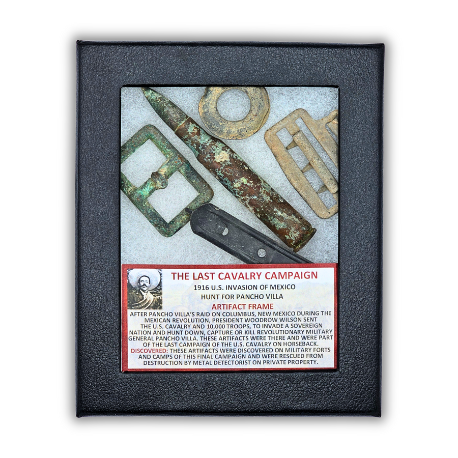 The Last Calvary Campaign (Hunt for Pancho Villa) Display - Artifact Frame