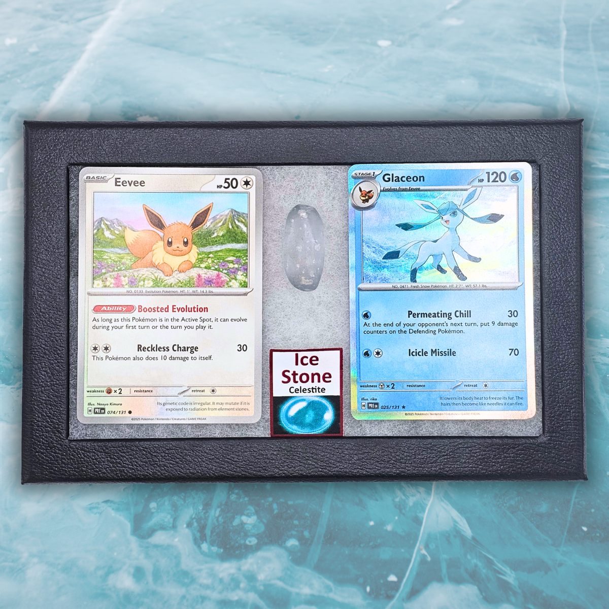 Pokémon Kristall-Display - Glaziola