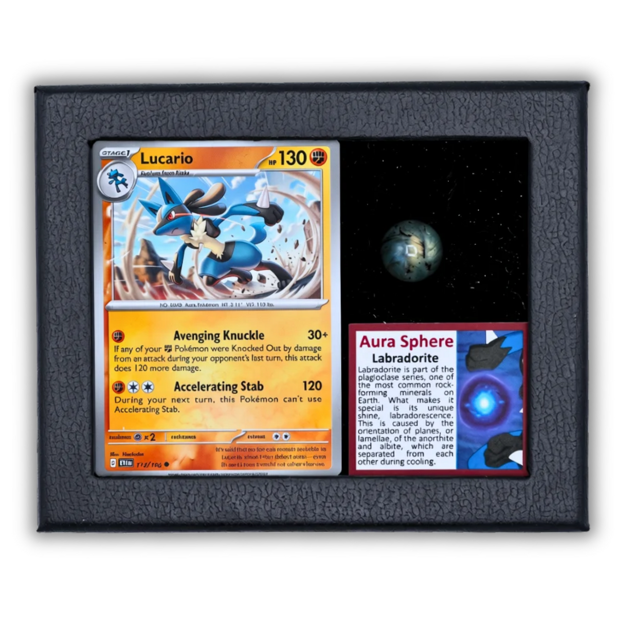 Pokemon Kristall Display - Lucario