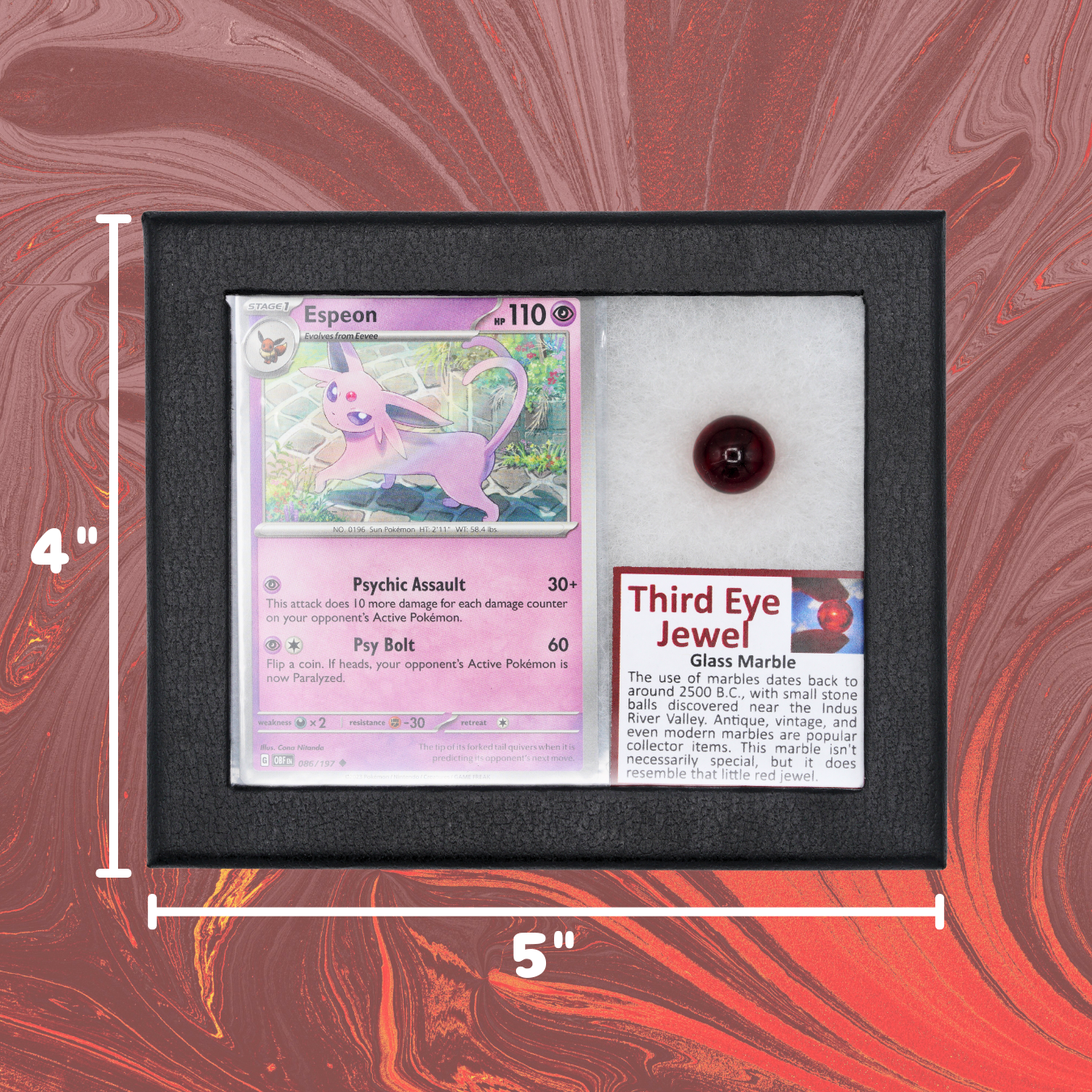 Pokémon Crystal Display – Espeon (Third Eye Jewel)