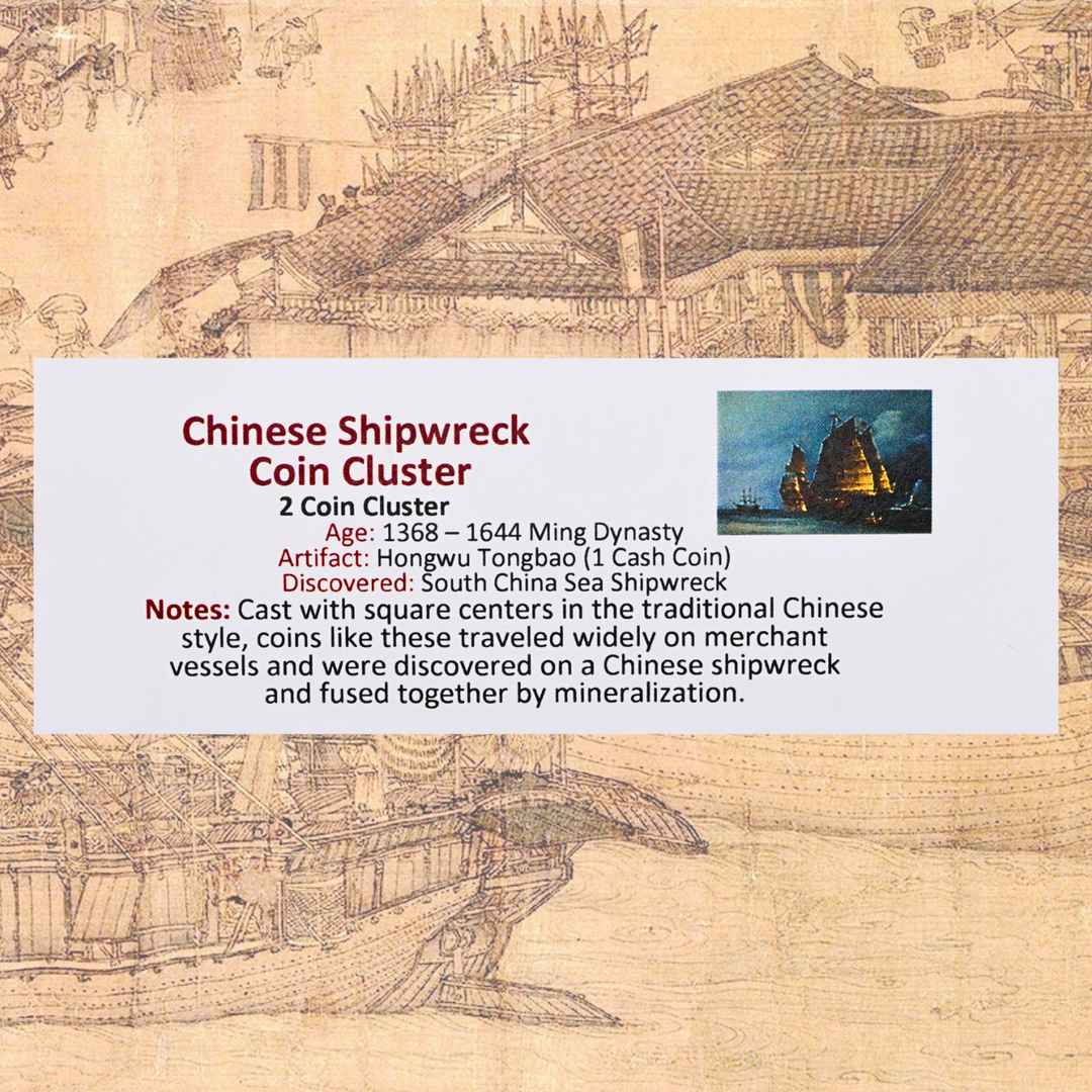 Chinesische Schiffswrack-Münzgruppe (Ming-Dynastie 1368 -1644)