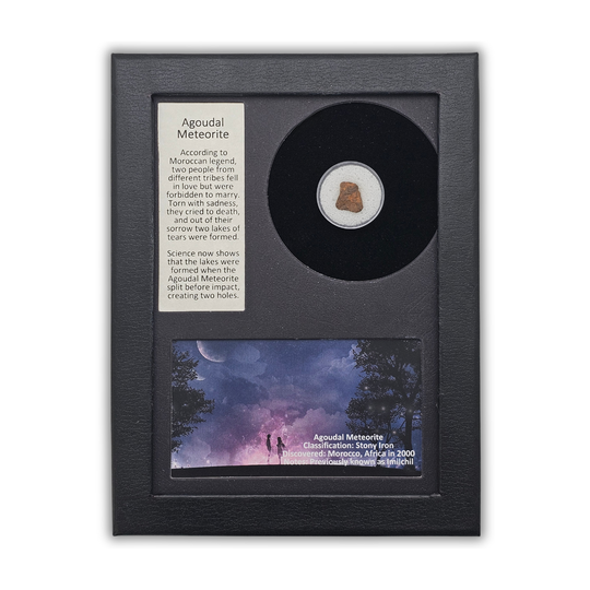 Agoudal Meteorite Display