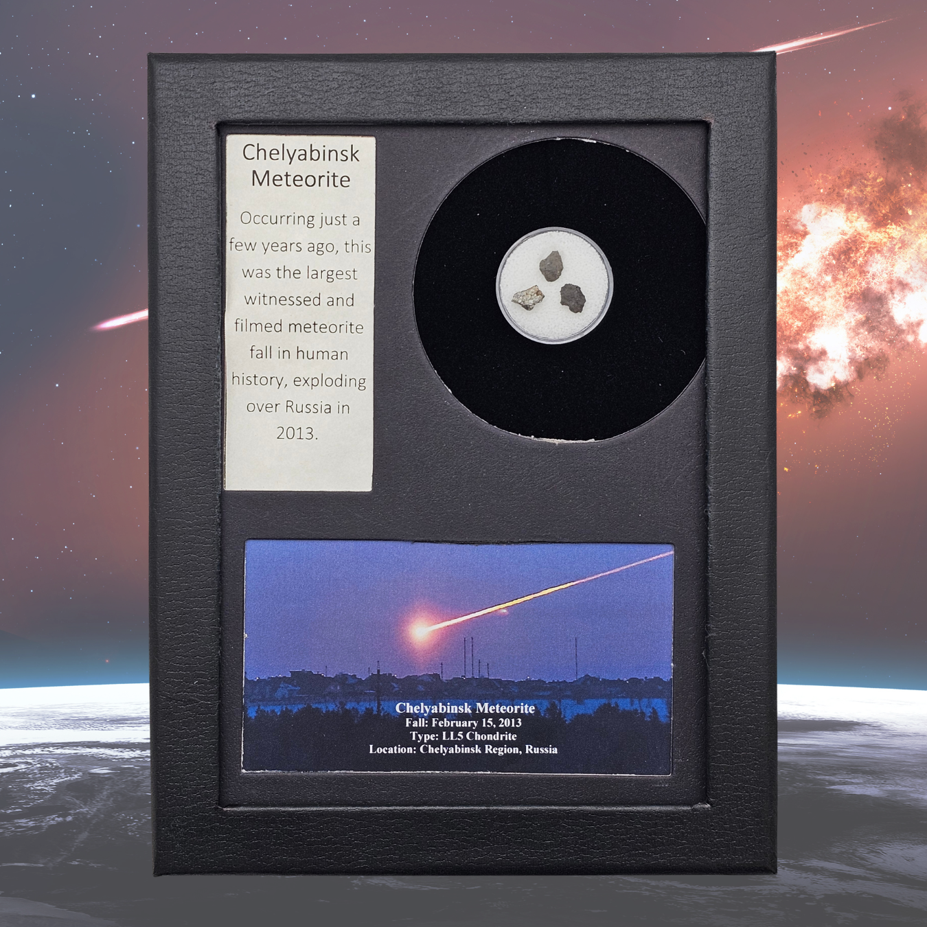 Chelyabinsk Meteorite Display