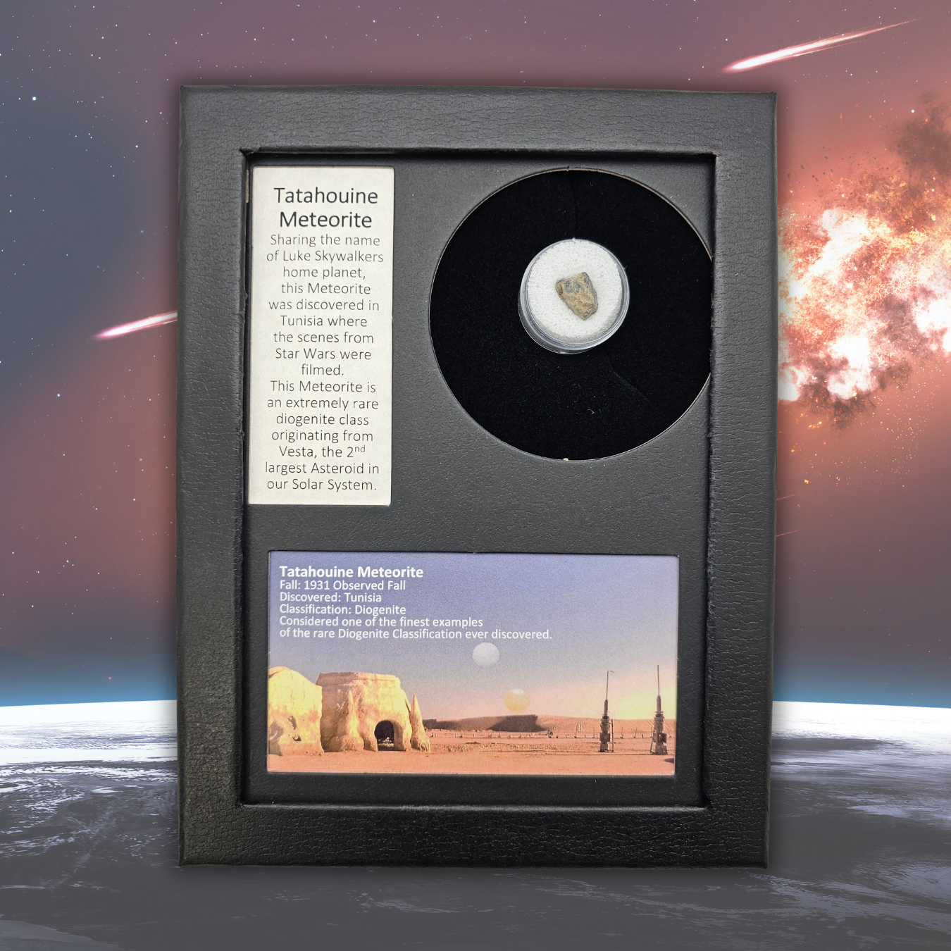 Tatahouine-Meteoriten-Ausstellung