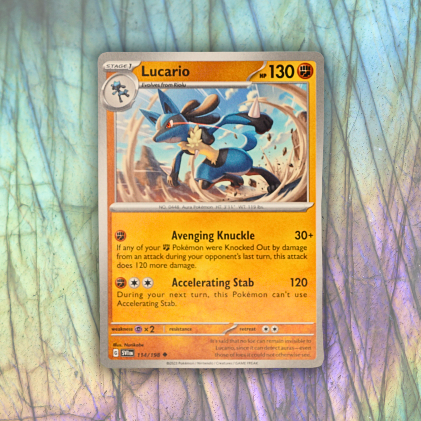 Pokemon Crystal Display - Lucario