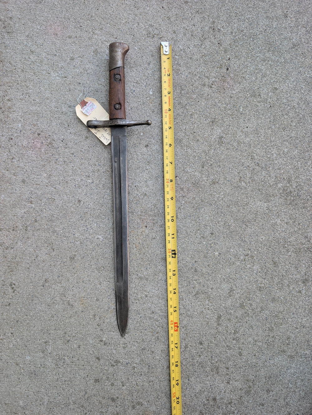 Italian Model 1891 Carcano Sword Bayonet