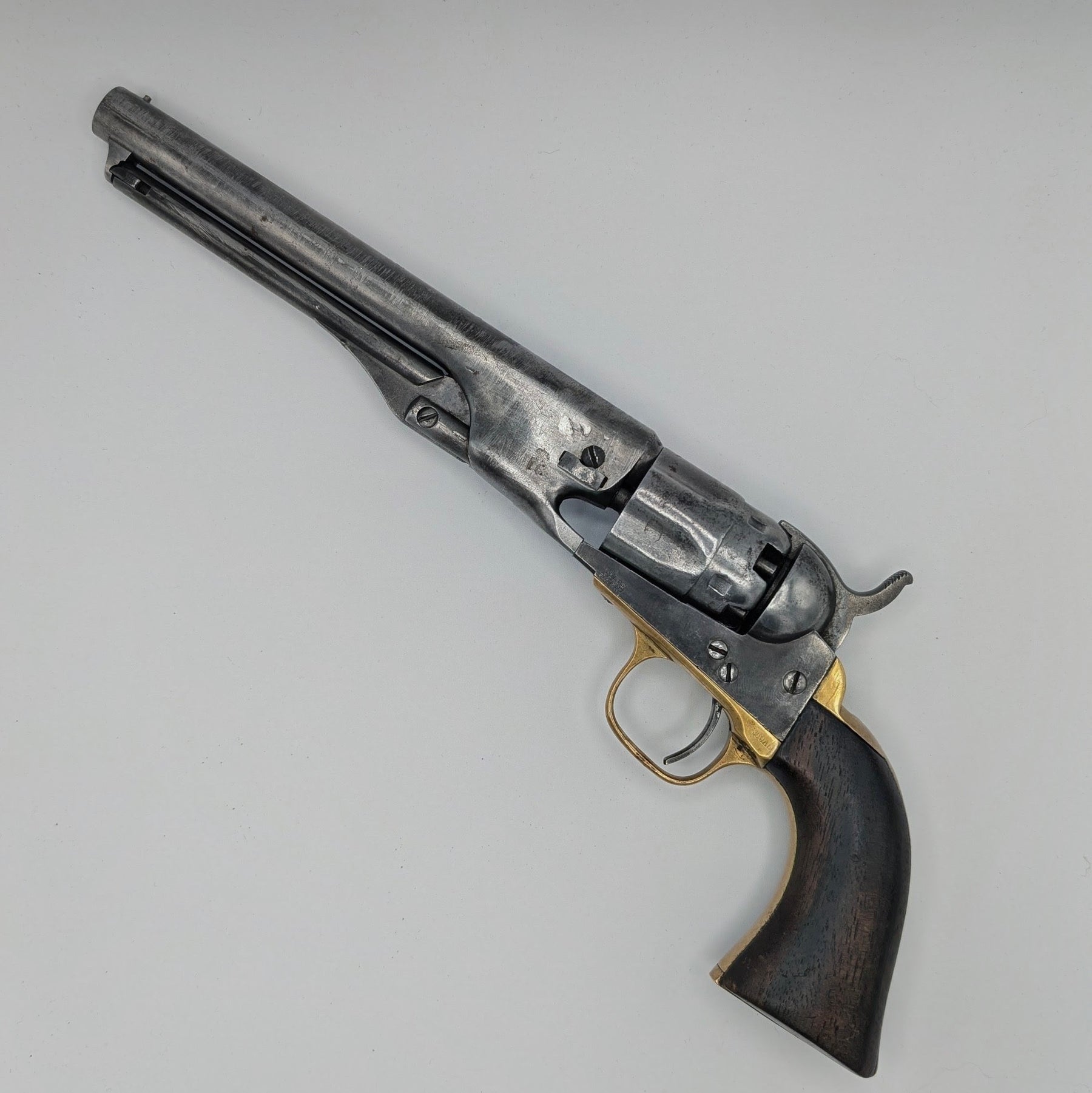 Civil War Percussion Revolver of Wounded Union Soldier Charles W. Kelly, With Research