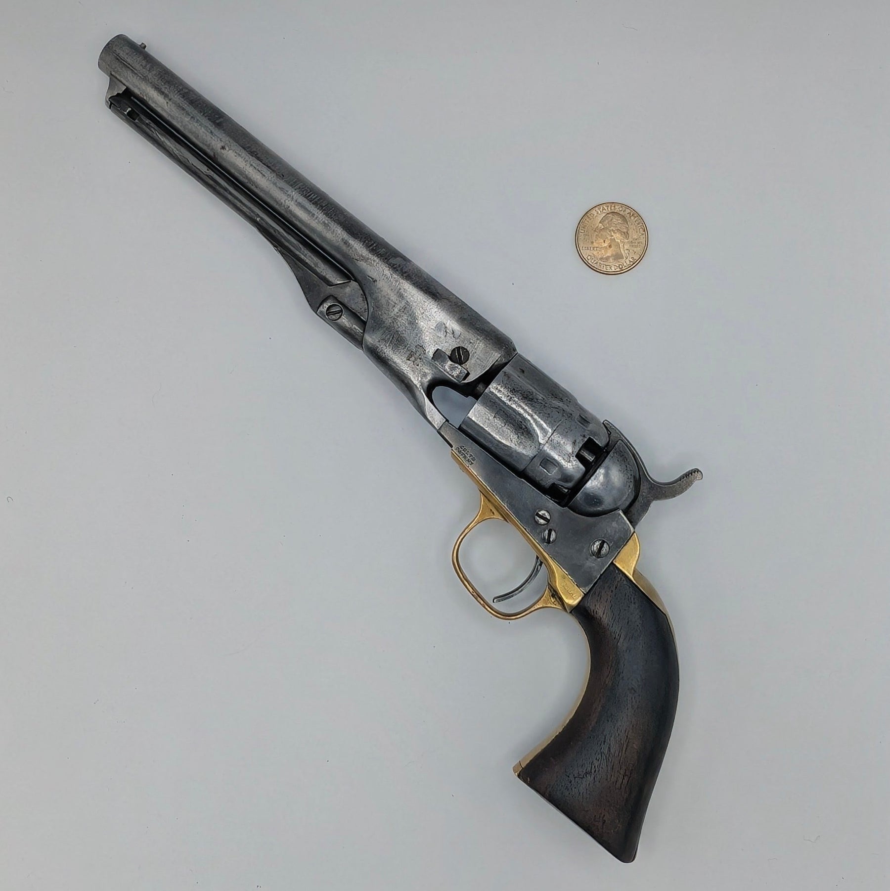 Civil War Percussion Revolver of Wounded Union Soldier Charles W. Kelly, With Research