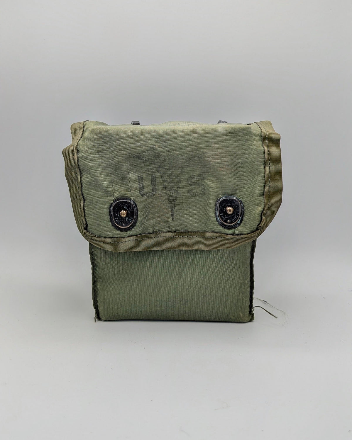 Vietnam Era U.S. Military First Aid Pouch with Cold War Medical Insert & Contents
