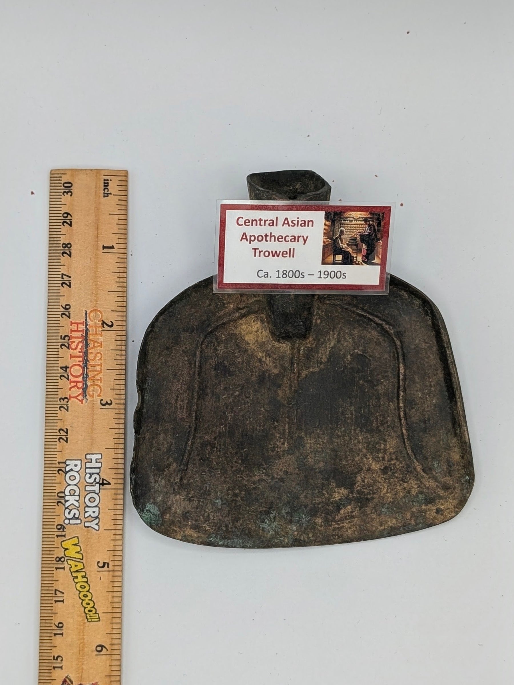 Antique Central Asian Apothecary Trowel – 19th to Early 20th Century