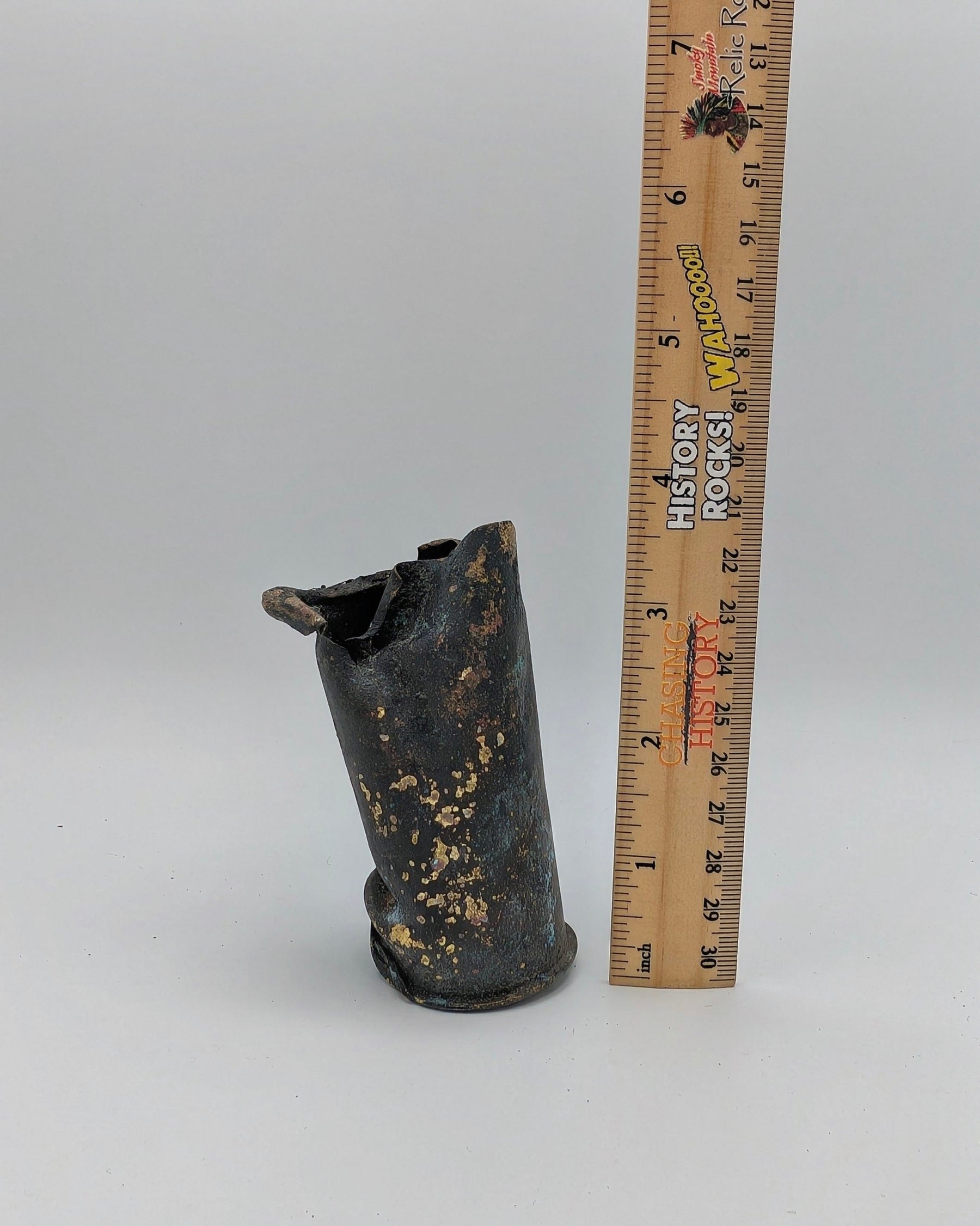 WWI Era 37mm Artillery Shell Casing – Dug at New Mexico Training Camp