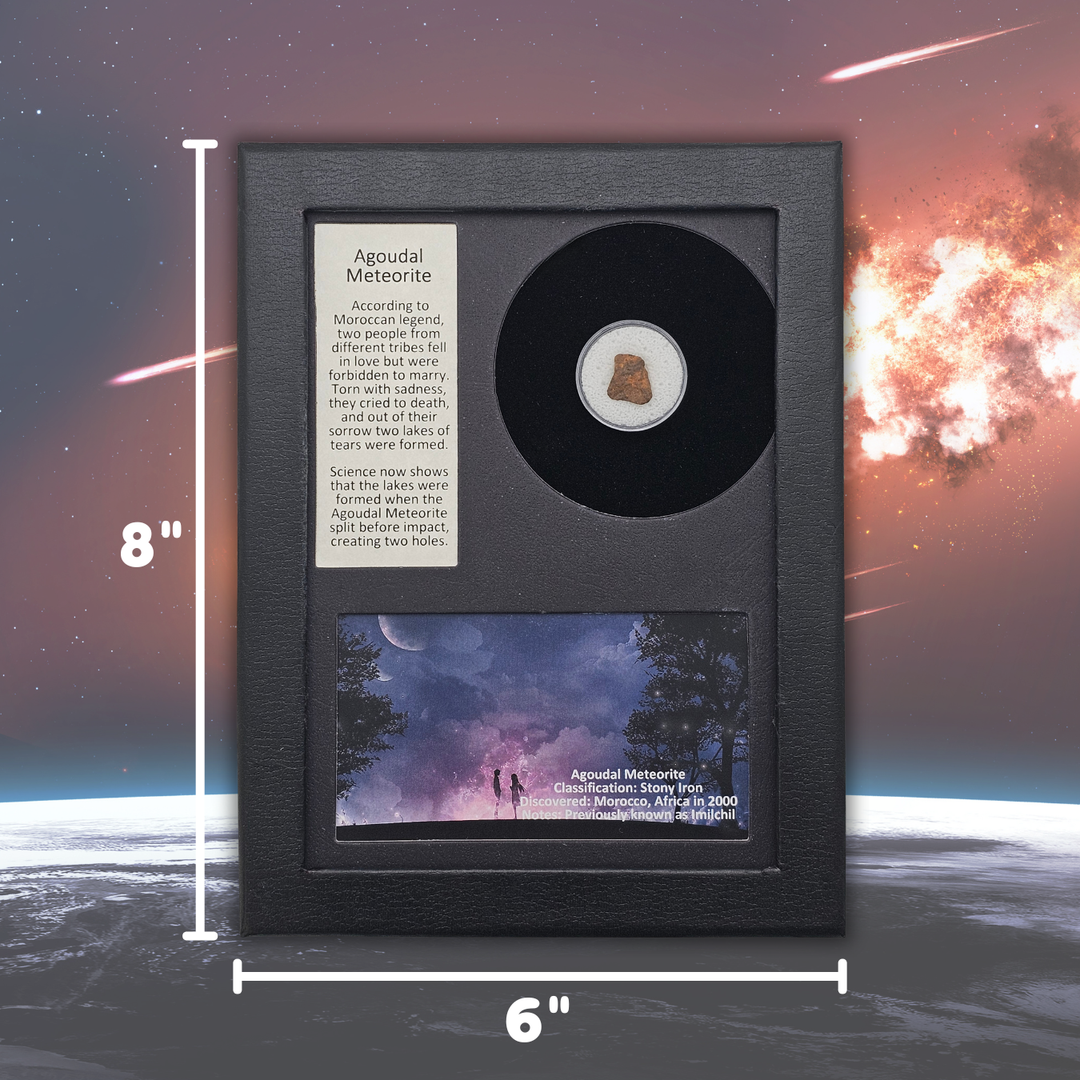 Agoudal Meteorite Display