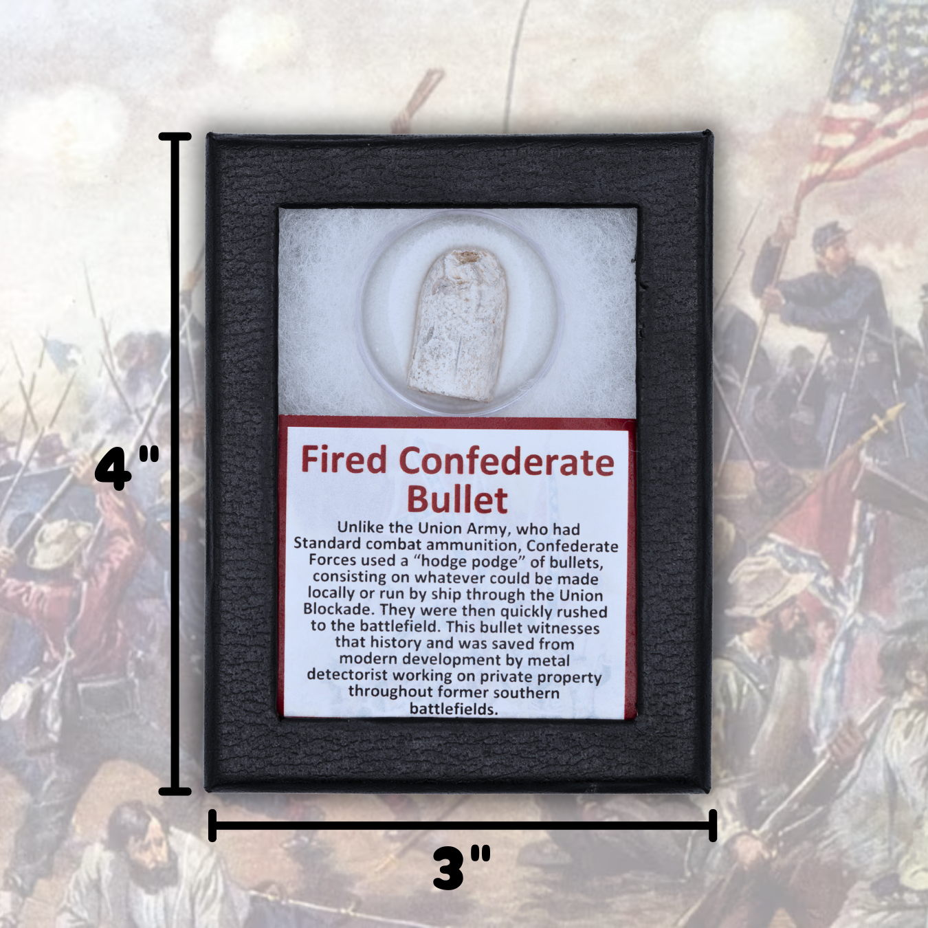 Fired Confederate Bullet