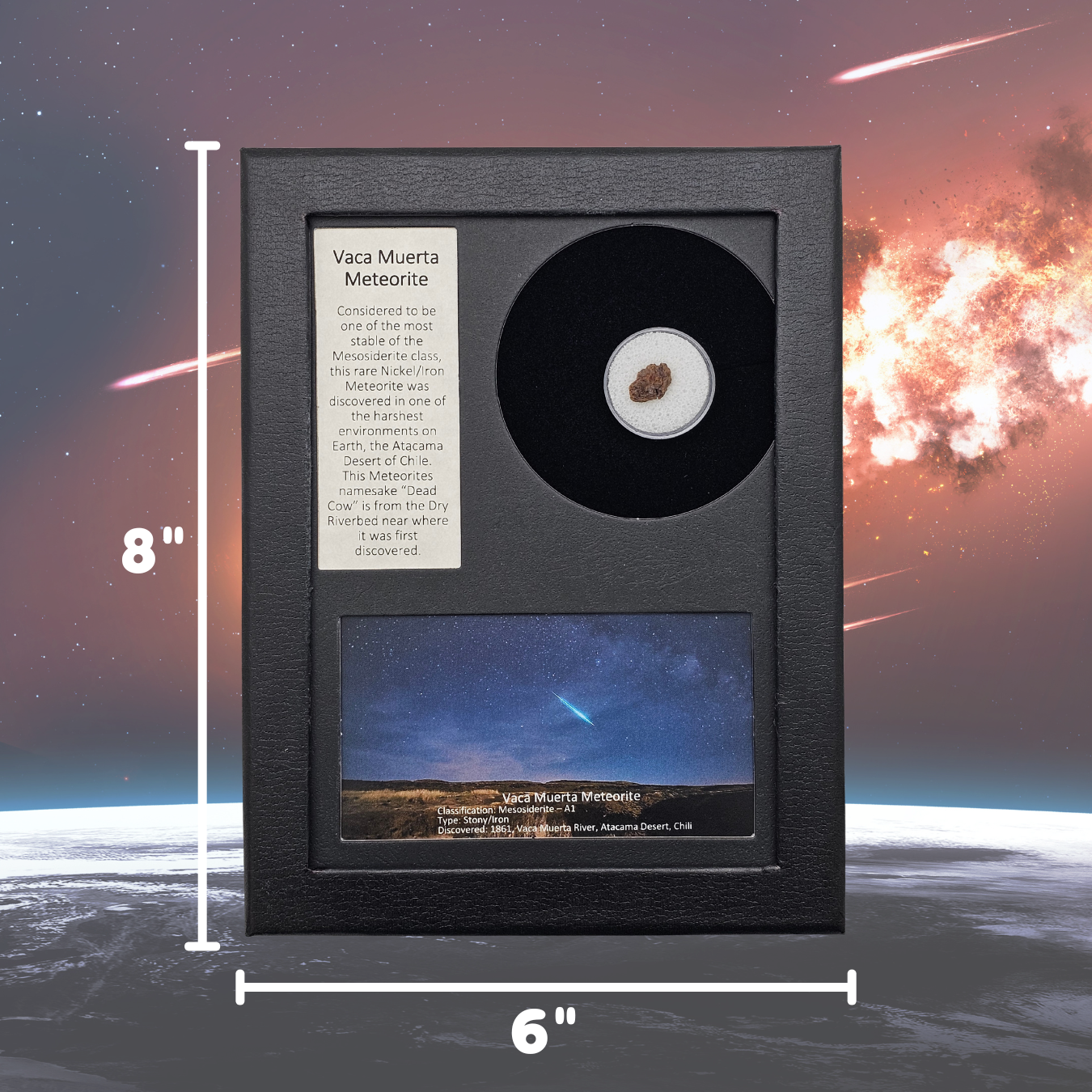 Vaca Muerta Meteorite Display