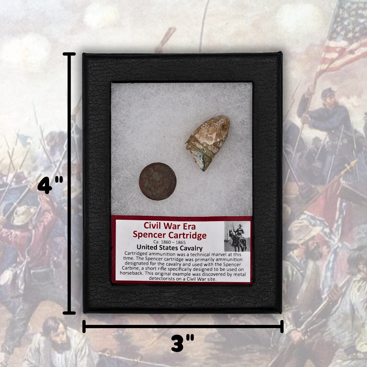Civil War Era Spencer Cartridge Display