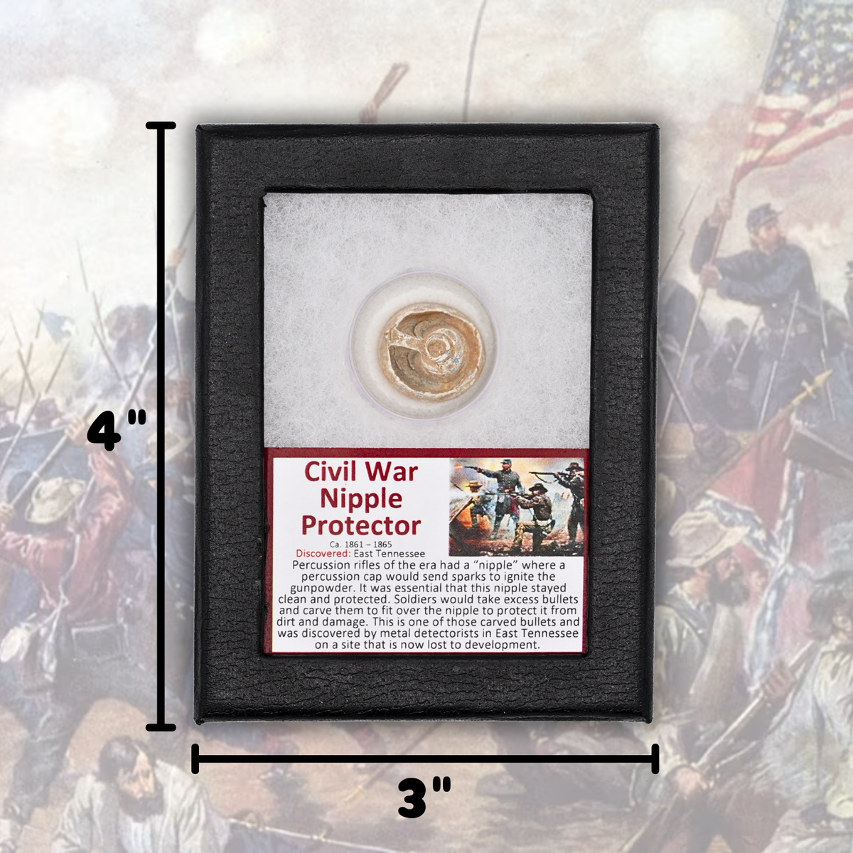 Civil War Nipple Protector Display