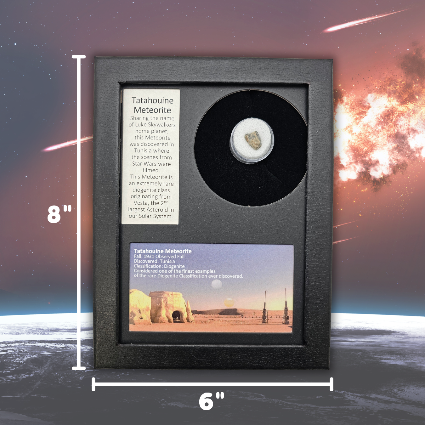 Tatahouine-Meteoriten-Ausstellung